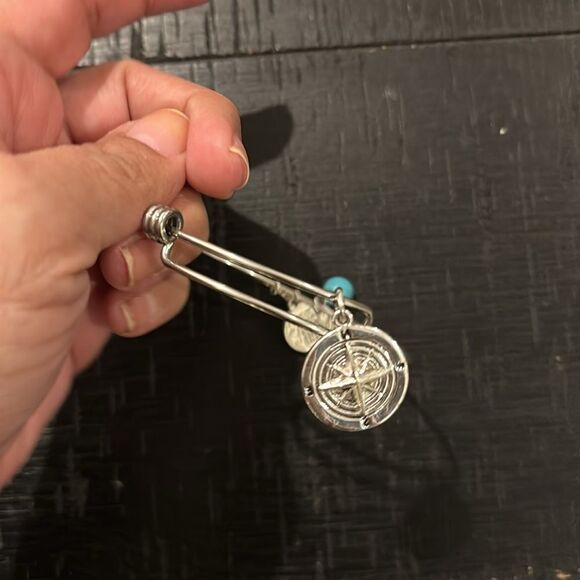 Unwritten YOLO Find Joy in the Journey Globe Travel Silver Charm Bracelet​ - Picture 2 of 6